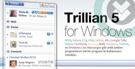 Trillian Pro 5.4 Türkçe Full indir