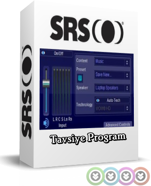 SRS Audio Sandbox Full - Ses Güçlendirme Programı SRS Audio Sandbox Full - Ses Güçlendirme Programı
