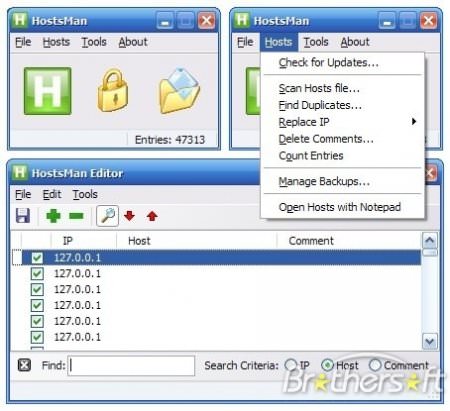 HostsMan - Hosts Dosyası Editörü