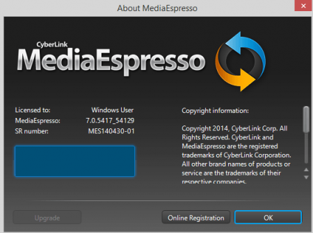 CyberLink MediaEspresso Deluxe v7.5.10018