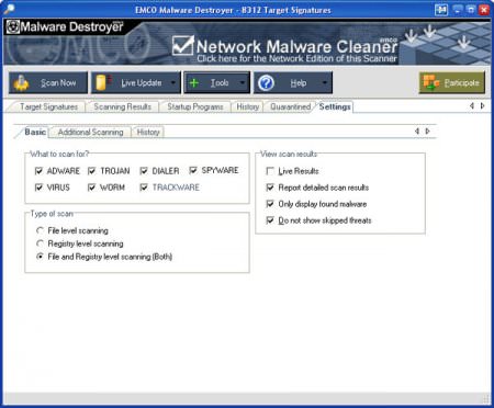 Emco Malware Destroyer v8.2.25.1121