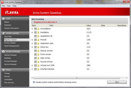 Avira System Speedup v1.6.13.1462 Full Avira System Speedup v1.6.13.1462 Full