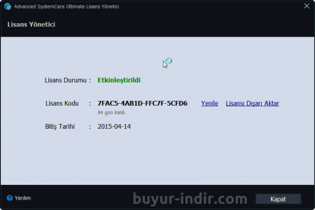 Advanced SystemCare Ultimate v11.2.0.83 Türkçe Advanced SystemCare Ultimate v11.2.0.83 Türkçe