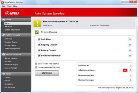 Avira System Speedup v1.6.13.1462 Full Avira System Speedup v1.6.13.1462 Full