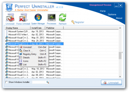 Perfect Uninstaller v6.3.4.1