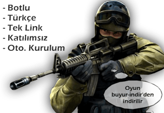 Counter-Strike 1.6 Türkçe Botlu Tek Link indir