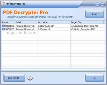 PDF Decrypter Pro v4.2.0