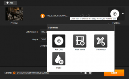 TDMore DVD Copy v1.0 TDMore DVD Copy v1.0