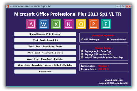 MS Office Professional Plus 2013 SP1 VL TR Mart Katılımsız MS Office Professional Plus 2013 SP1 VL TR Mart Katılımsız