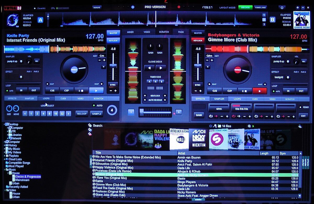 dj music mixer free download for mac