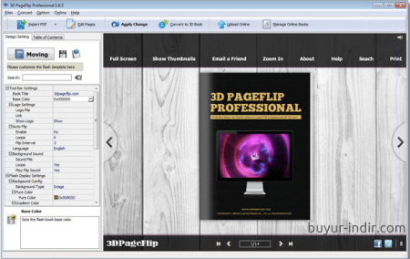 3D PageFlip Professional v1.7