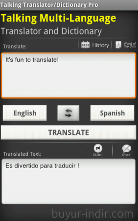 Talking Translator Pro v6.1 - APK