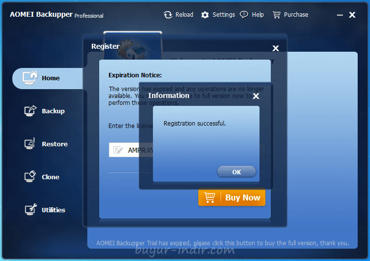 AOMEI Backupper Professional 7.3.0 free instal