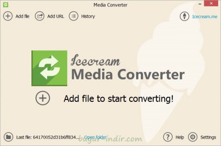 IceCream Media Converter v1.44 Türkçe
