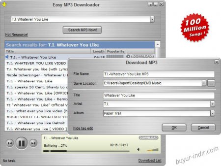 Easy MP3 Downloader v4.7.4.2 Full indir