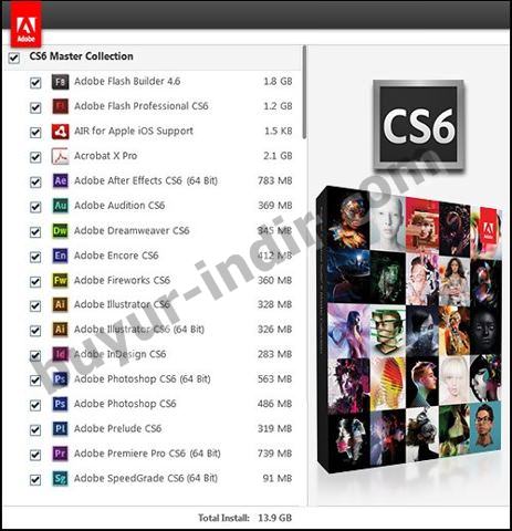 torrent adobe cs6 master collection mac