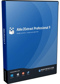 Able2Extract Professional v9.0.10 Katılımsız Able2Extract Professional v9.0.10 Katılımsız