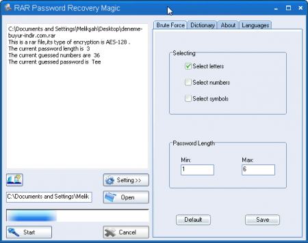 RAR Password Recovery Magic v6.1.1.393