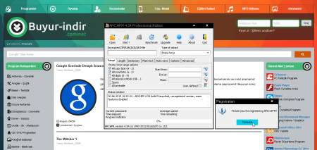 Elcomsoft Advanced Archive Password Recovery v4.54