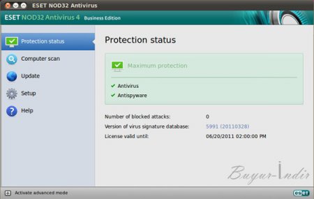 ESET Antivirus 4 For Linux Desktop - Güncel Serialler
