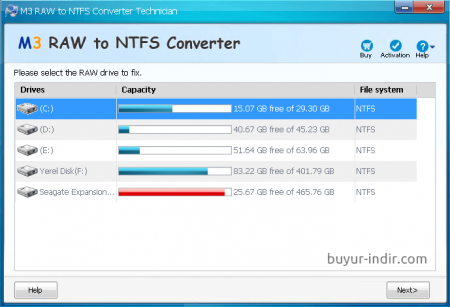 M3 RAW to FAT32 / NTFS Converter v3.7 Portable