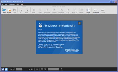 Able2Extract Professional v9.0.10 Katılımsız Able2Extract Professional v9.0.10 Katılımsız