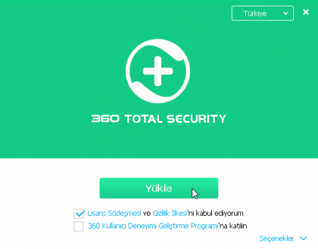 360 Total Security v9.2.0.1464 Türkçe