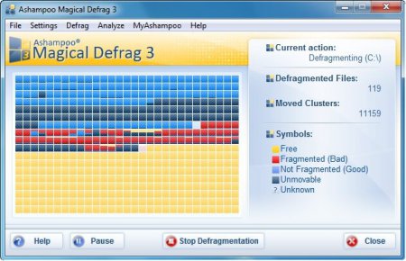 Ashampoo Magical Defrag 3 v3.0.2 Türkçe