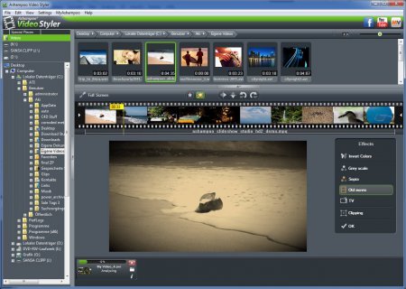 Ashampoo Video Styler v1.0.1 Türkçe