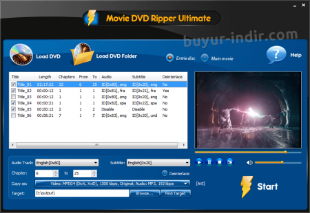 Movie DVD Ripper Ultimate v9.9.1