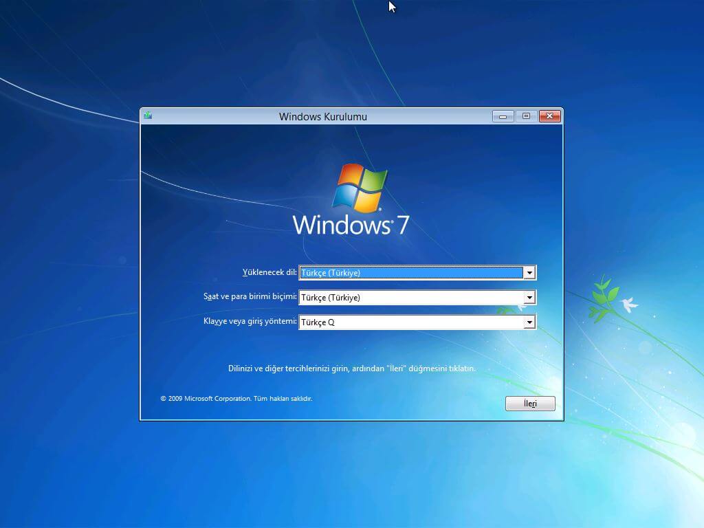 windows 7 professional 64 bit turkce indir