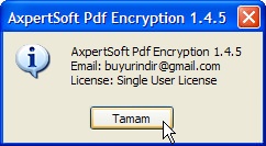 AxpertSoft PDF Encryption v1.4.5 Full indir