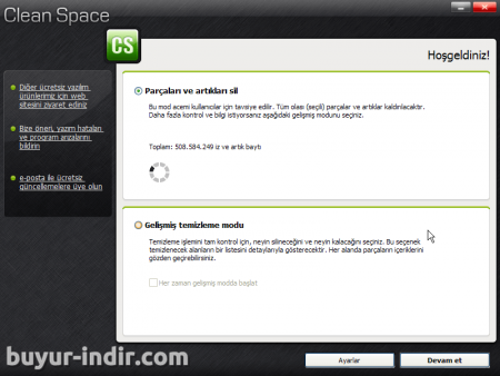 Clean Space 2015 B3 Türkçe Full indir Clean Space 2015 B3 Türkçe Full indir