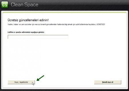 Clean Space 2015 B3 Türkçe Full indir Clean Space 2015 B3 Türkçe Full indir