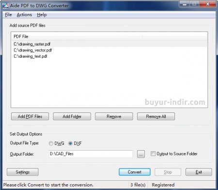 Aide PDF to DWG Converter v11.0 Full