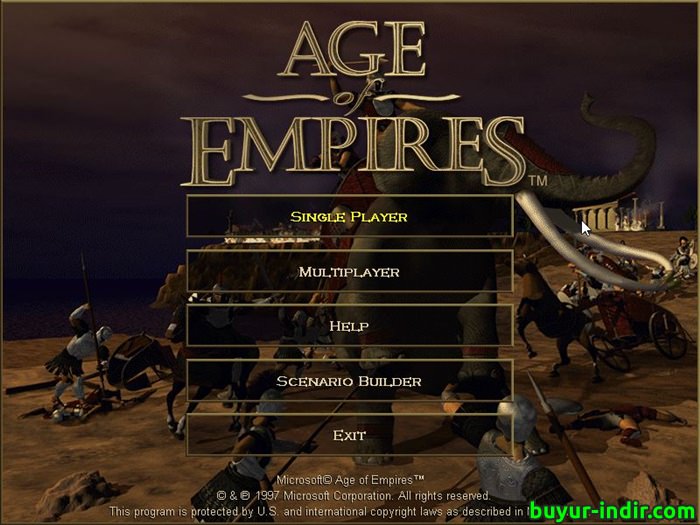 Age of Empires 1 Full indir