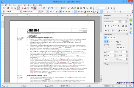 OpenOffice v4.1.2 Türkçe indir