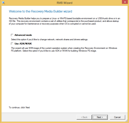 Paragon WinPE Recovery Media Builder v10.1.25.813 (x64)