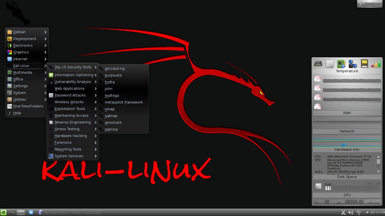 kali linux current version