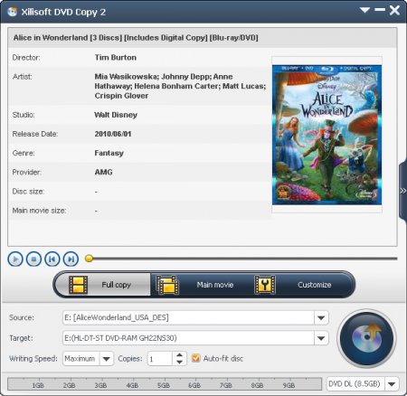 Xilisoft DVD Copy v2.0.4.20151228 Full