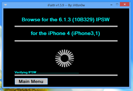 iOS 7 Downgrade iOS 6.X.X iPhone 4 (A4)