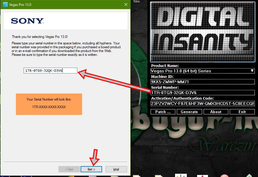 sony vegas pro 13 serial key list