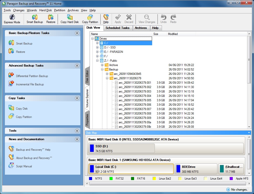 paragon backup & recovery 14 free edition