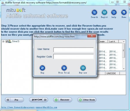 Aidfile Format Drive Recovery v3.671