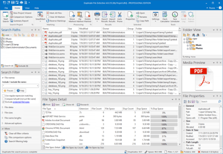 Duplicate File Detective Pro v6.6.5 B34