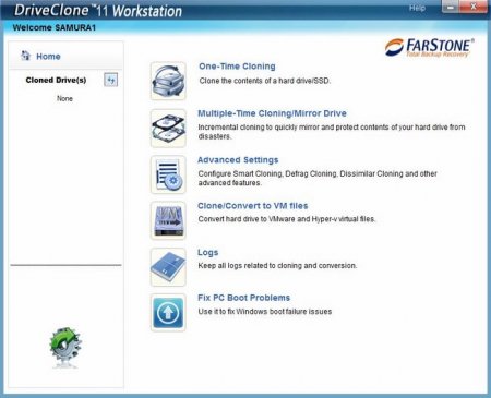 FarStone DriveClone Workstation v10.02.20140326