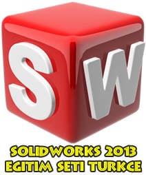 SolidWorks 2013 Türkçe Görsel Eğitim Seti