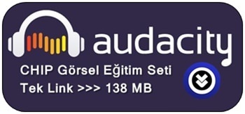 Audacity Türkçe Görsel Eğitim Seti